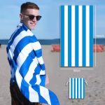 stripe rpet beach towel1