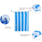 stripe rpet beach towel2