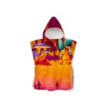 hooded kids beach towel3